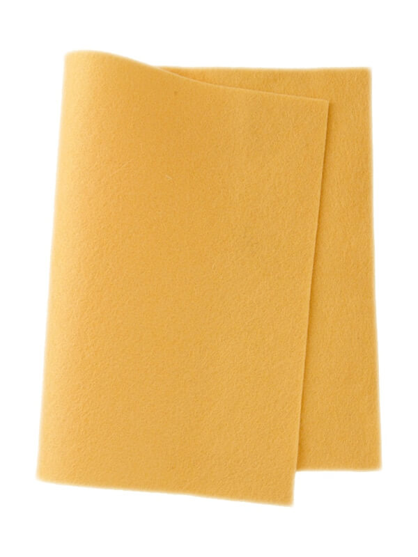 Wool felt chick yellow • 100 % pure wool