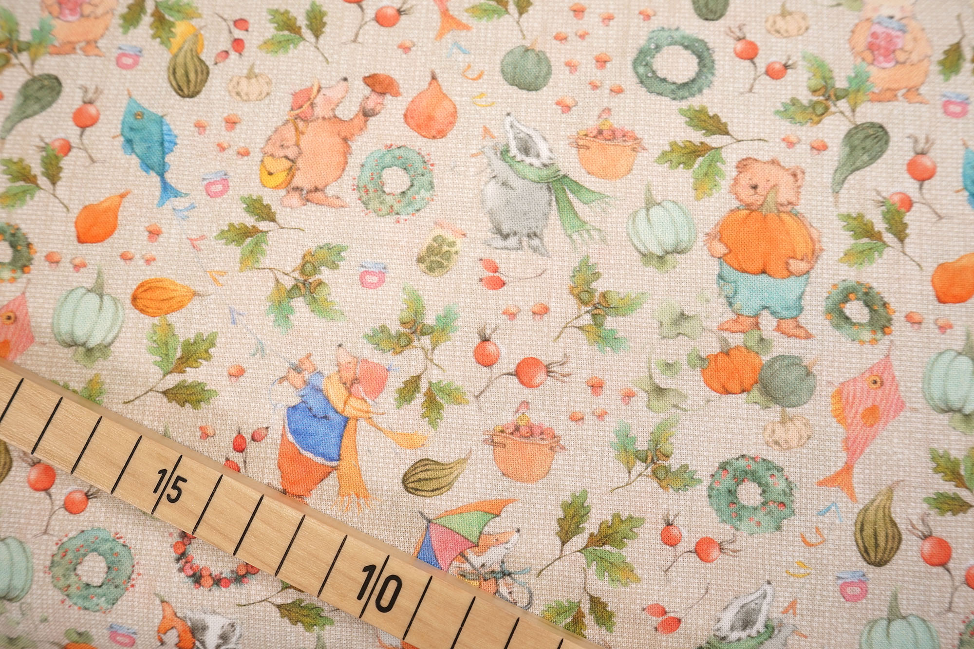 acufactum - Cotton Fabric - Autumn Play - Sophia Drescher