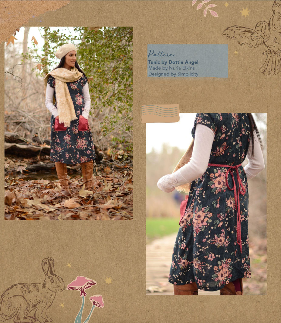 Art Gallery - Woodland Keeper - Floral Keepsakes Night - Maureen Cracknell