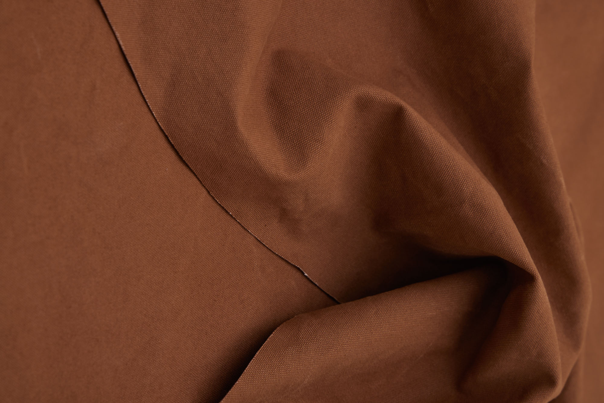 Heavy washed Canvas - mind the MAKER - burn bronze