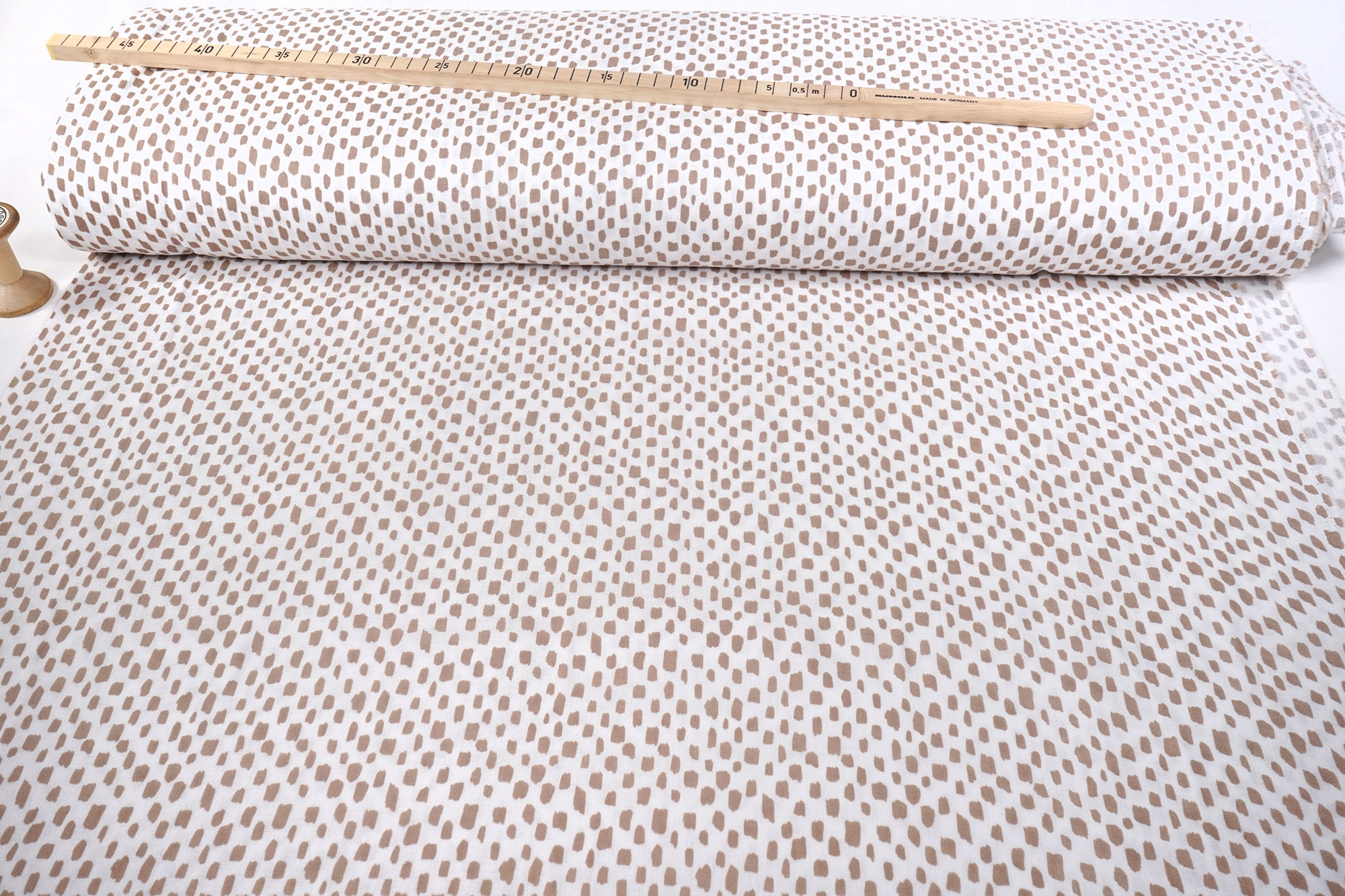 Organic Musselin double gauze squares sand on white