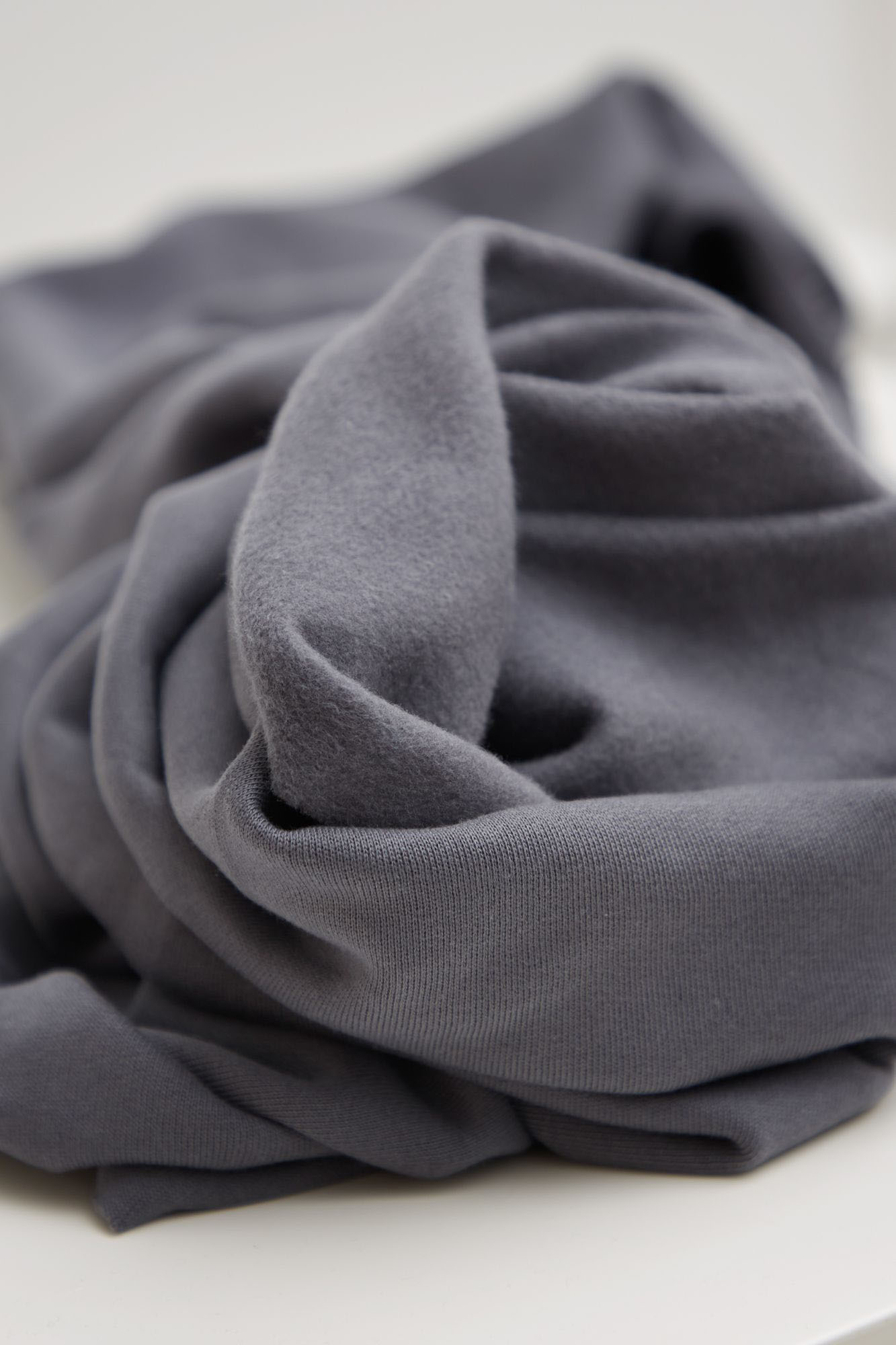 Organic Basic Brushed Sweat - mind the MAKER - calm grey