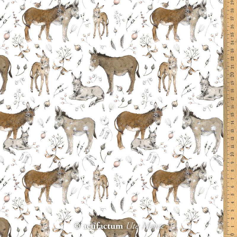 acufactum - Cotton fabric - Eselliebe - Sophia Drescher