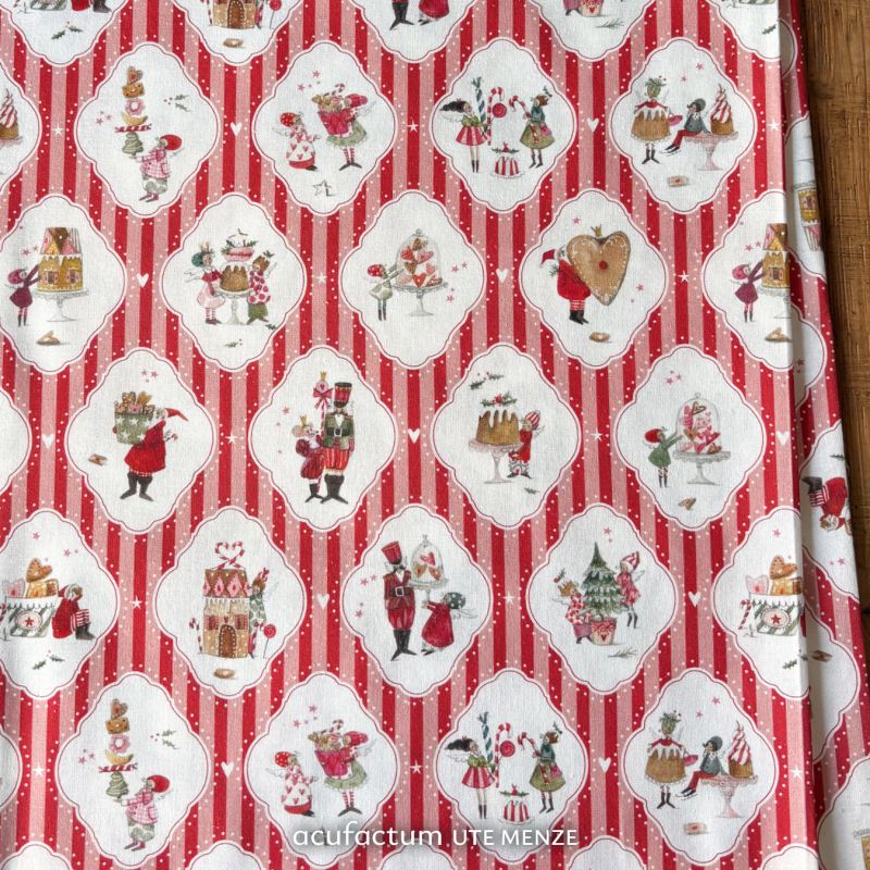 acufactum • Cotton fabric • Sweet Christmas • Silke Leffler