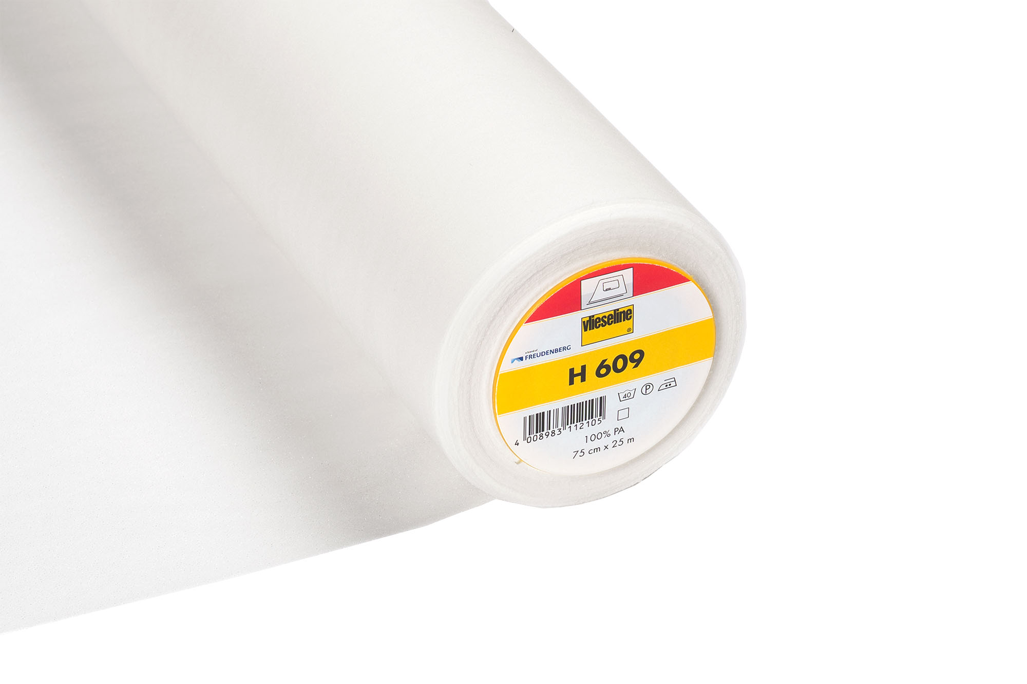 Vlieseline H 609 • Iron Interfacing Bi-elastic • White