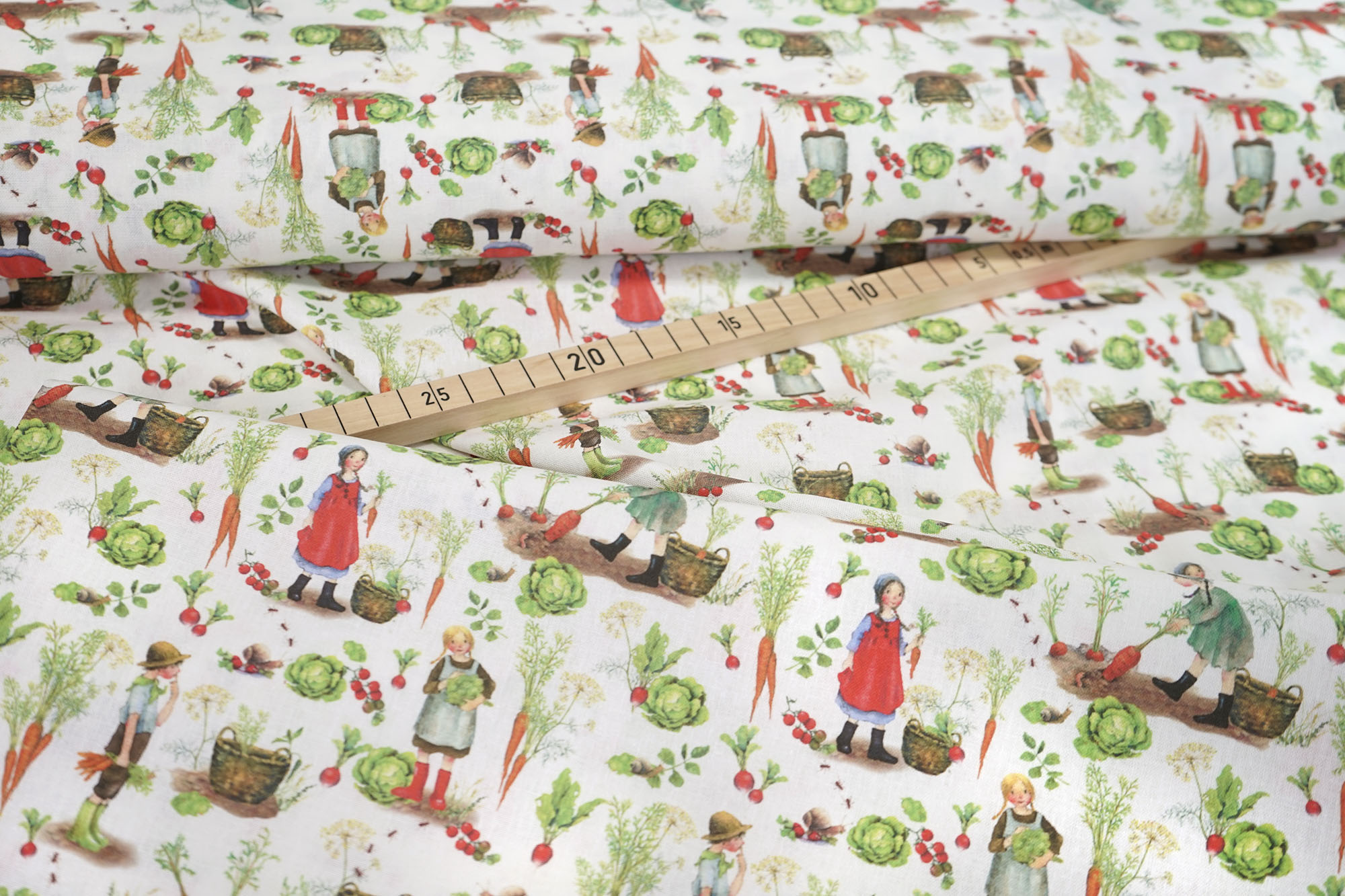 acufactum - Cotton Fabric - Harvest Time - Daniela Drescher