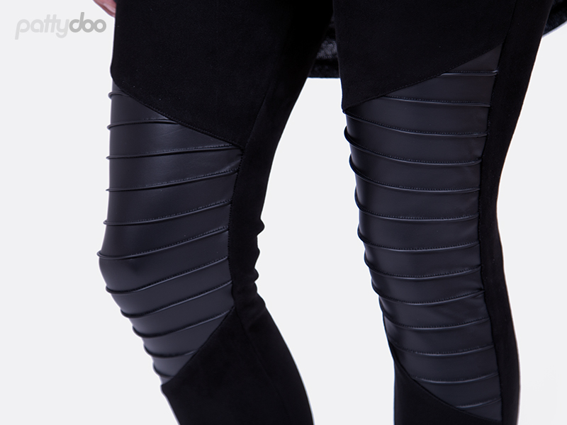 Paper Pattern Biker leggings Tara by Pattydoo