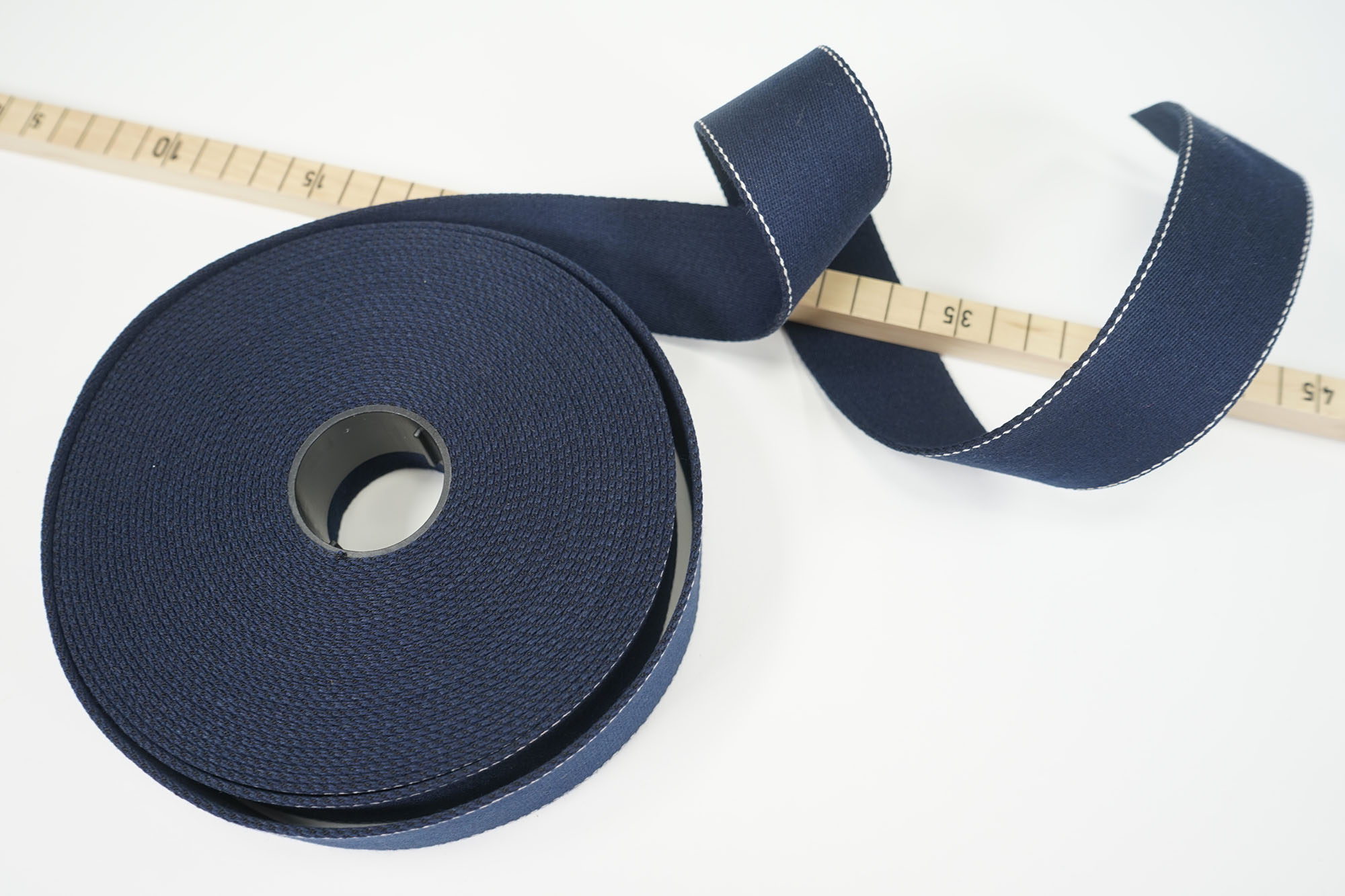 Webbing - Doubleface - 40 mm - navy