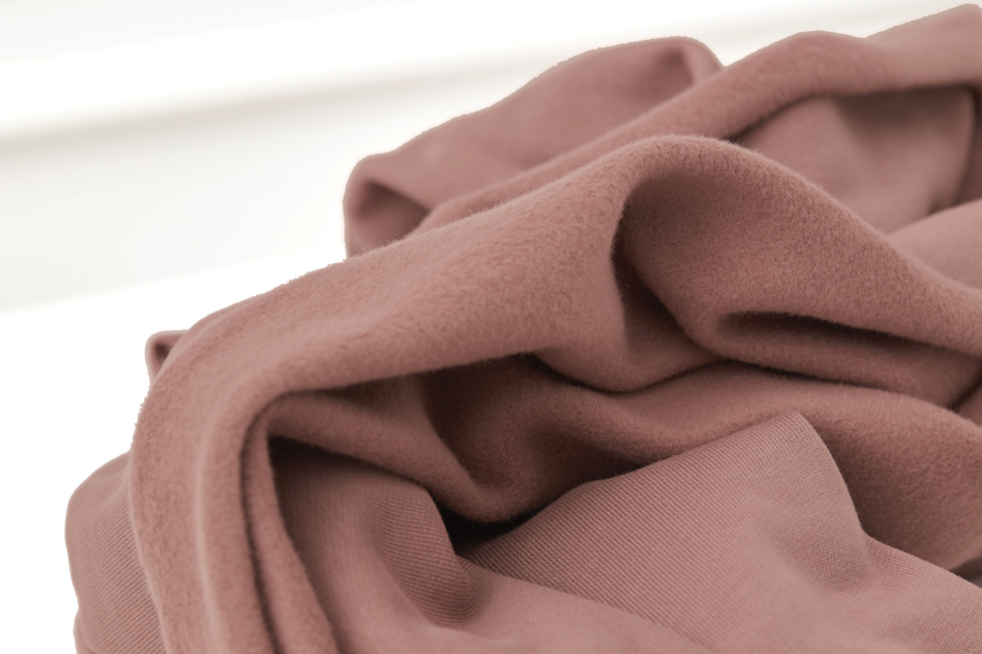 Organic Basic Brushed Sweat - mind the MAKER - old rose