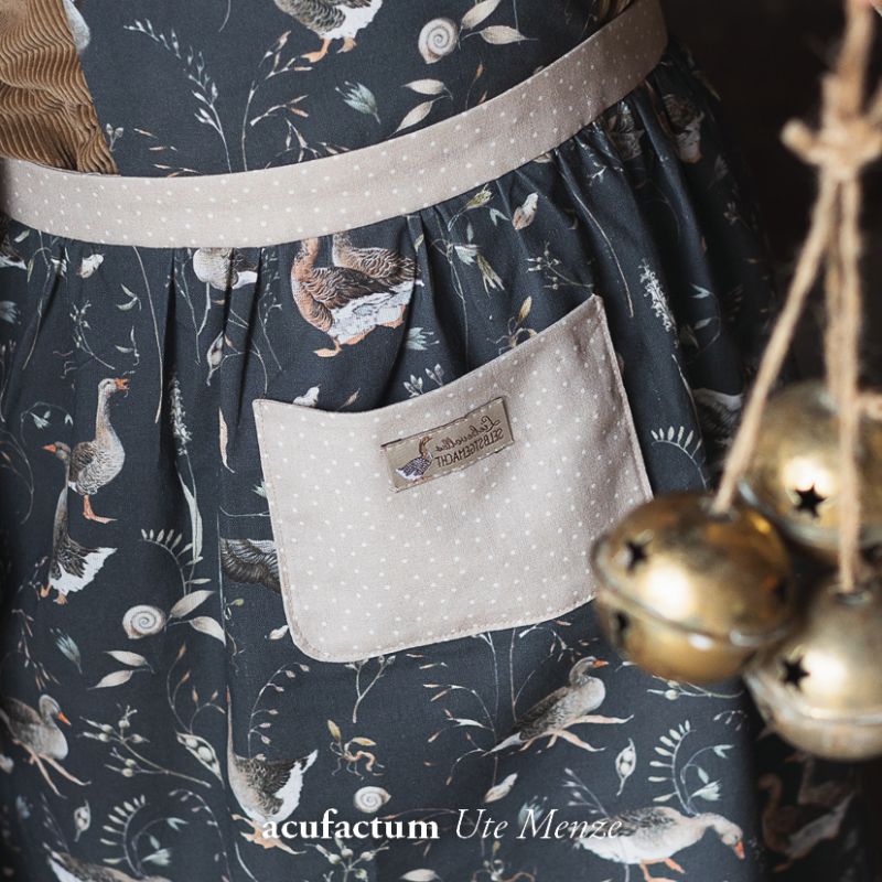 acufactum - Woven label - Lovingly homemade - Goose