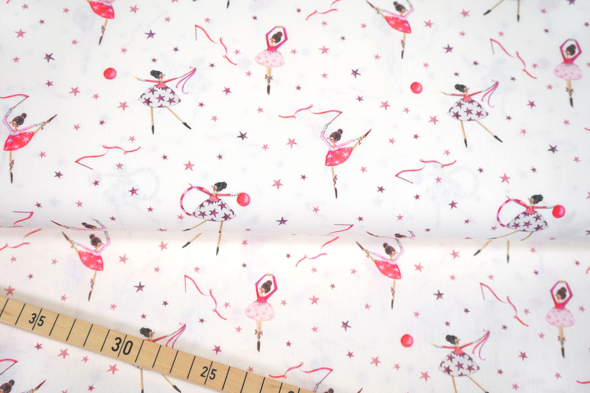 acufactum - Cotton fabric - Little dancer - Silke Leffler