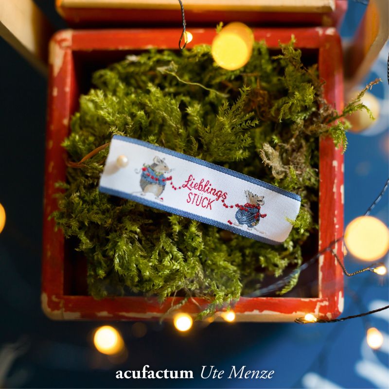 acufactum - Woven label - Favourite piece - Mice