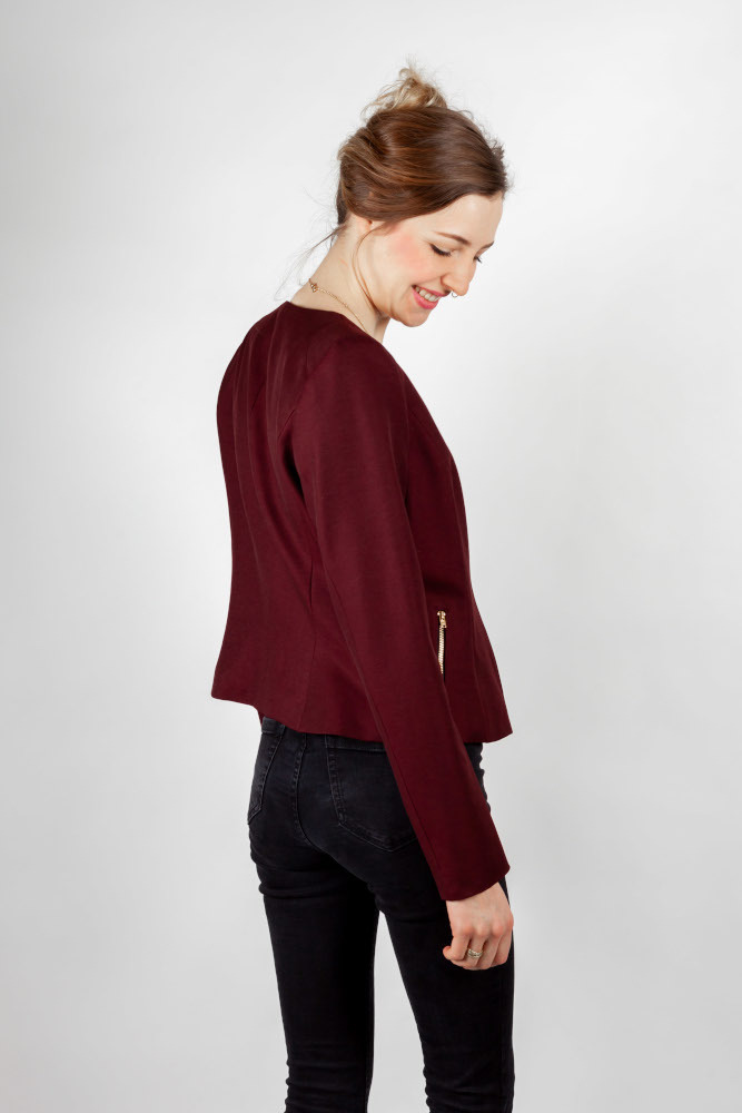 Ladies Biker Jacket Estelle, Paper Pattern