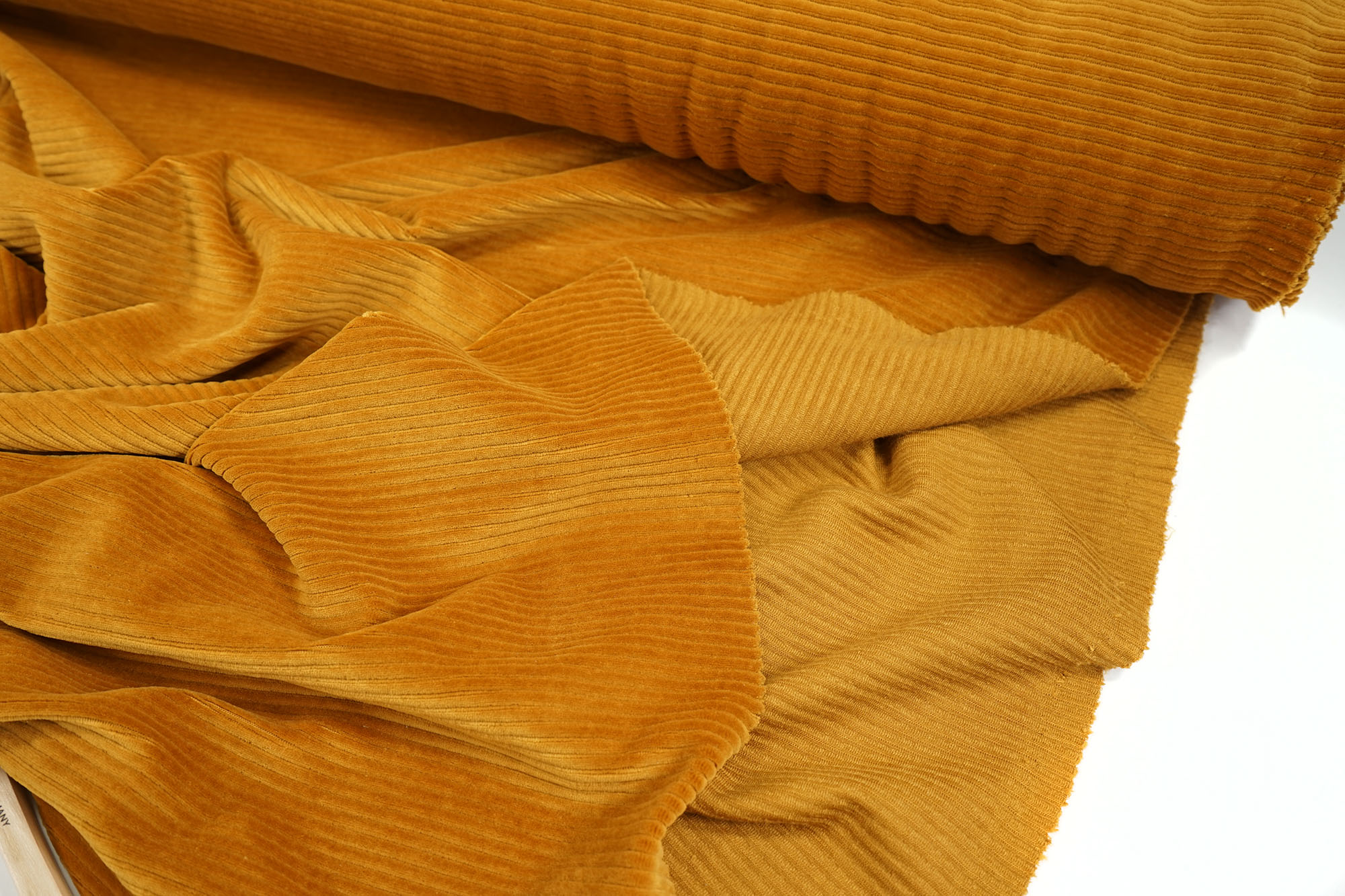 Wide cord jersey - Chris - mustard