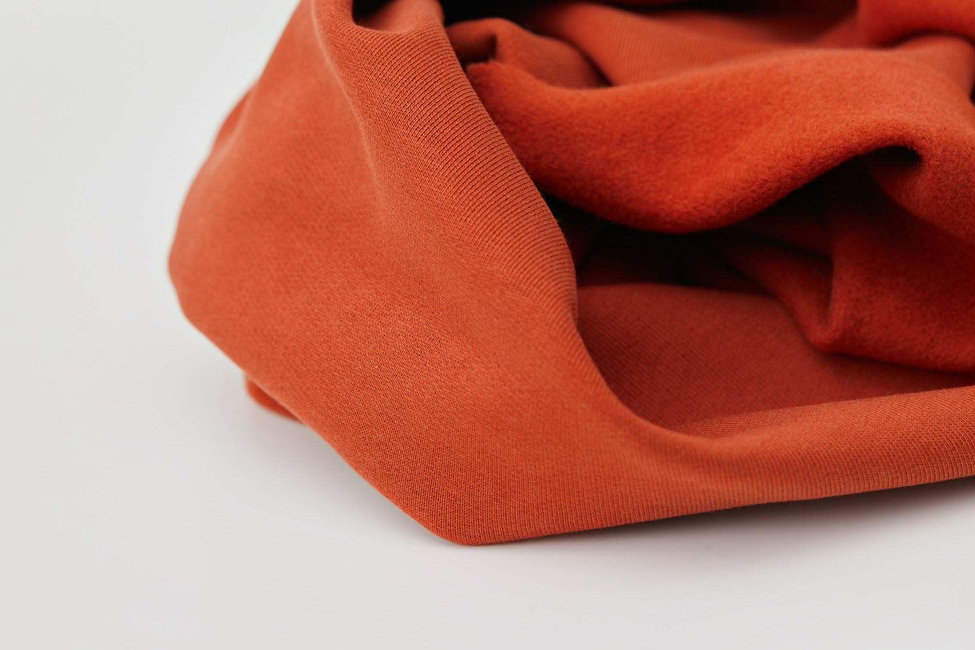 Organic Basic Brushed Sweat - mind the MAKER - pumpkin