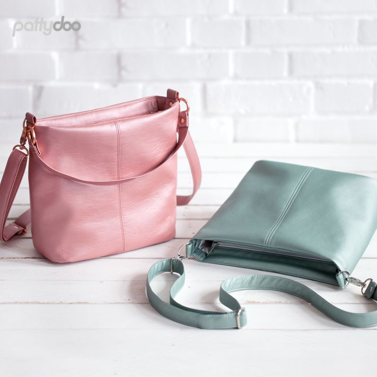 Ann and Louise Bag and Shopper Pattern by Pattydoo