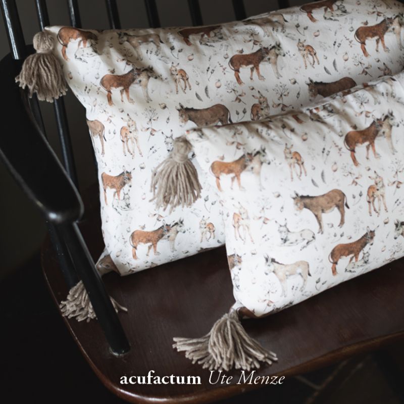 acufactum - Cotton fabric - Eselliebe - Sophia Drescher