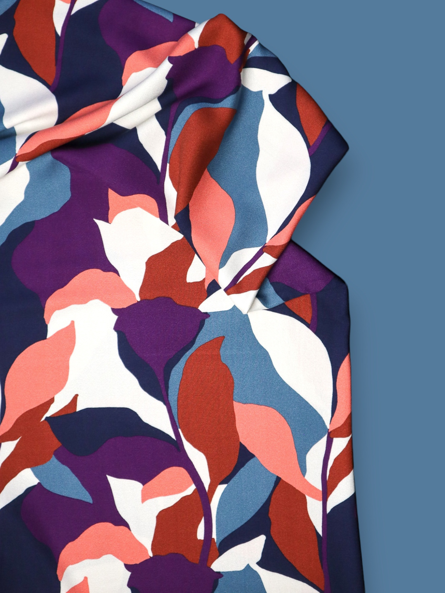 mind the MAKER - Leia Crepe - Bouquet - EcoVero™ - Viscose crepe