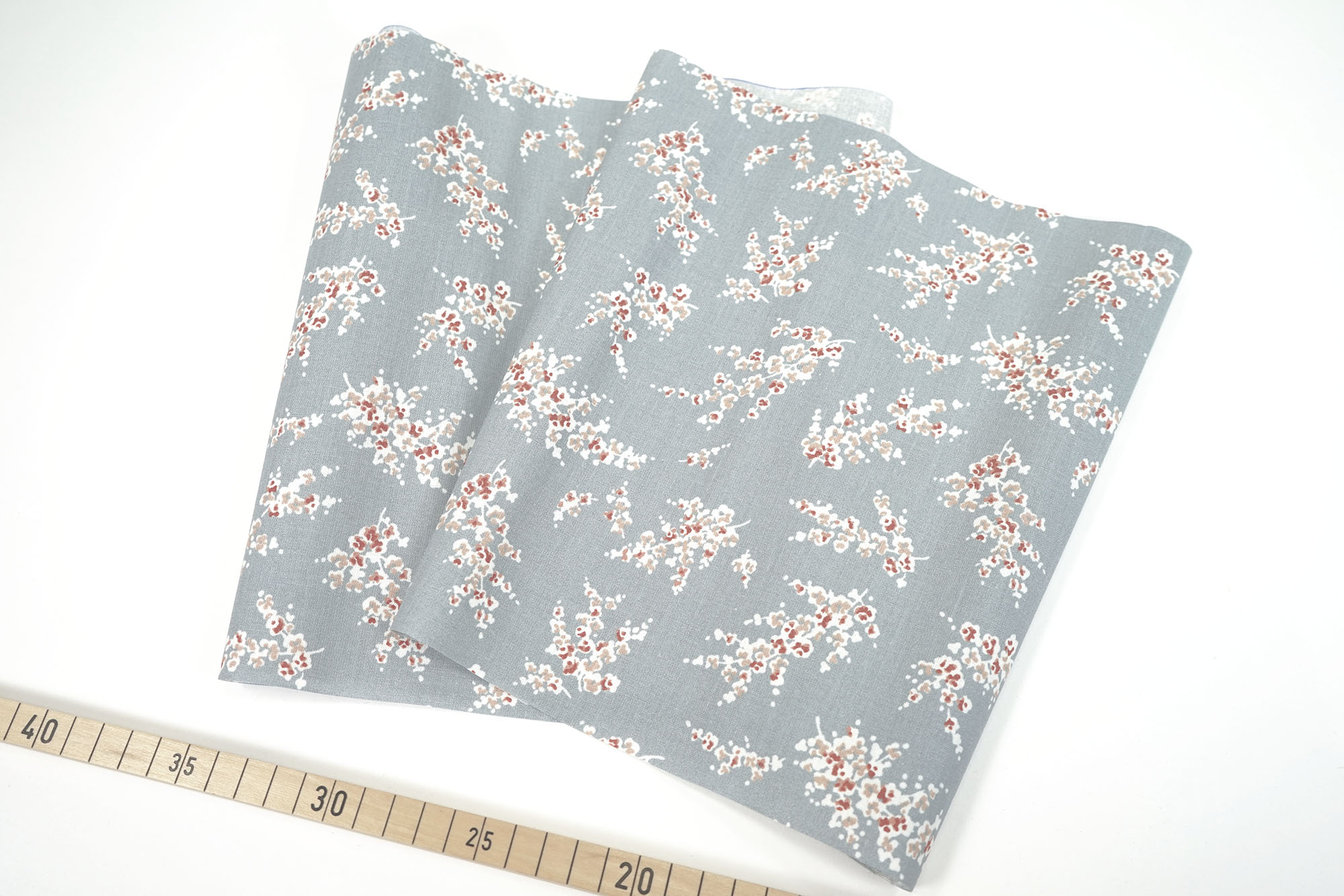 Oilcloth - Coated cotton - Wisteria Dusty Blue - matt - Au Maison