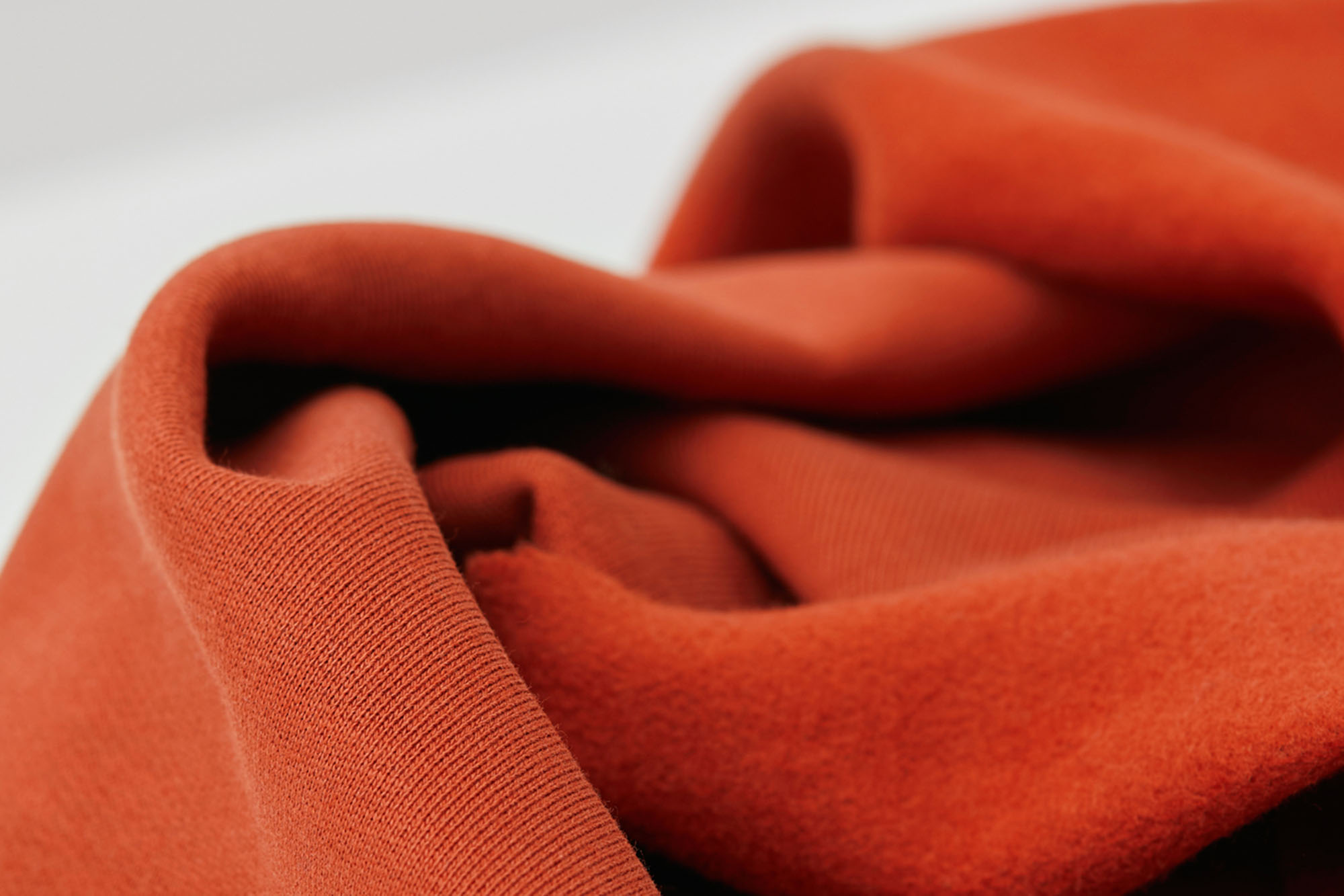 Organic Basic Brushed Sweat - mind the MAKER - pumpkin