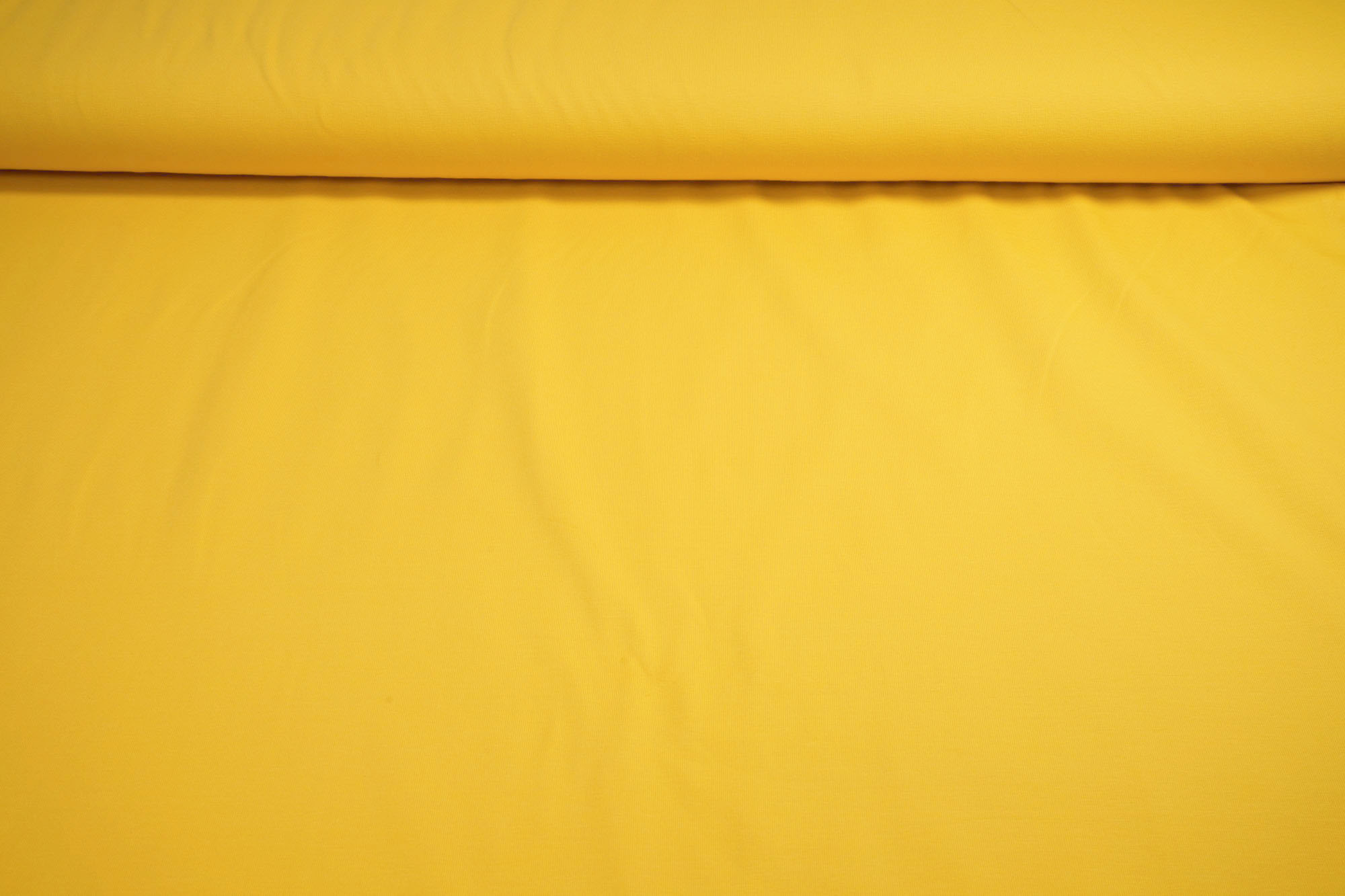 Cotton Jersey uni dark yellow