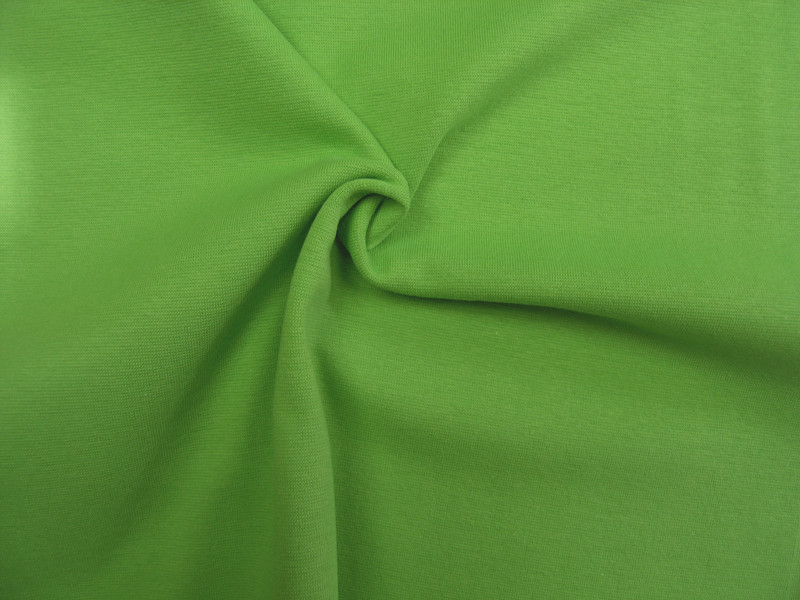Ribbing tube uni dark kiwi Cotton Jersey Knit Fabric