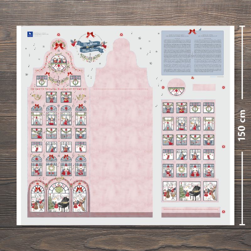acufactum - Musikhaus - Advent calendar panel - Kerstin Heß