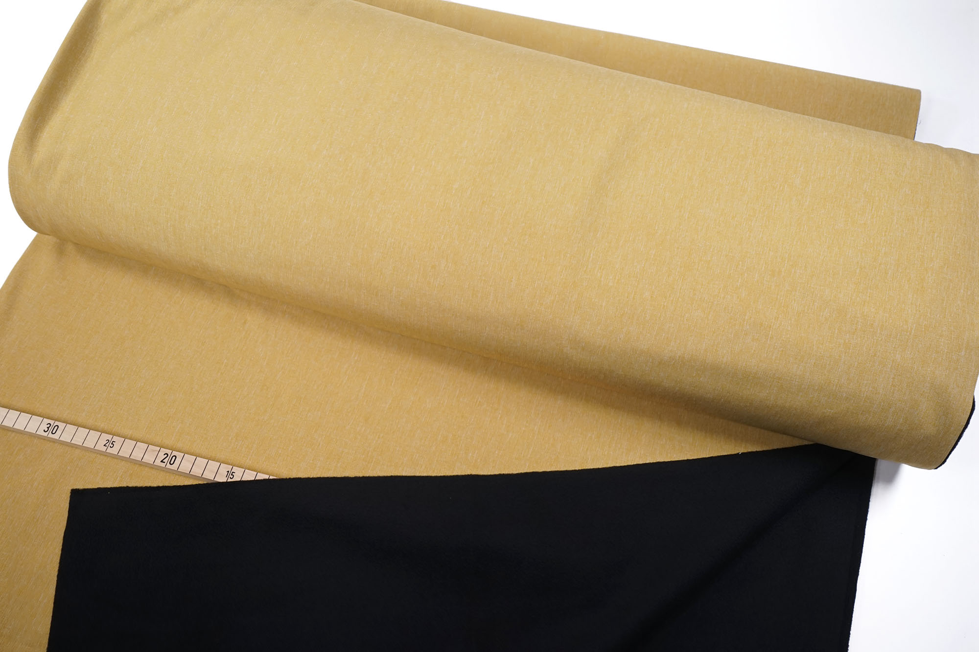 Softshell mustard yellow melange