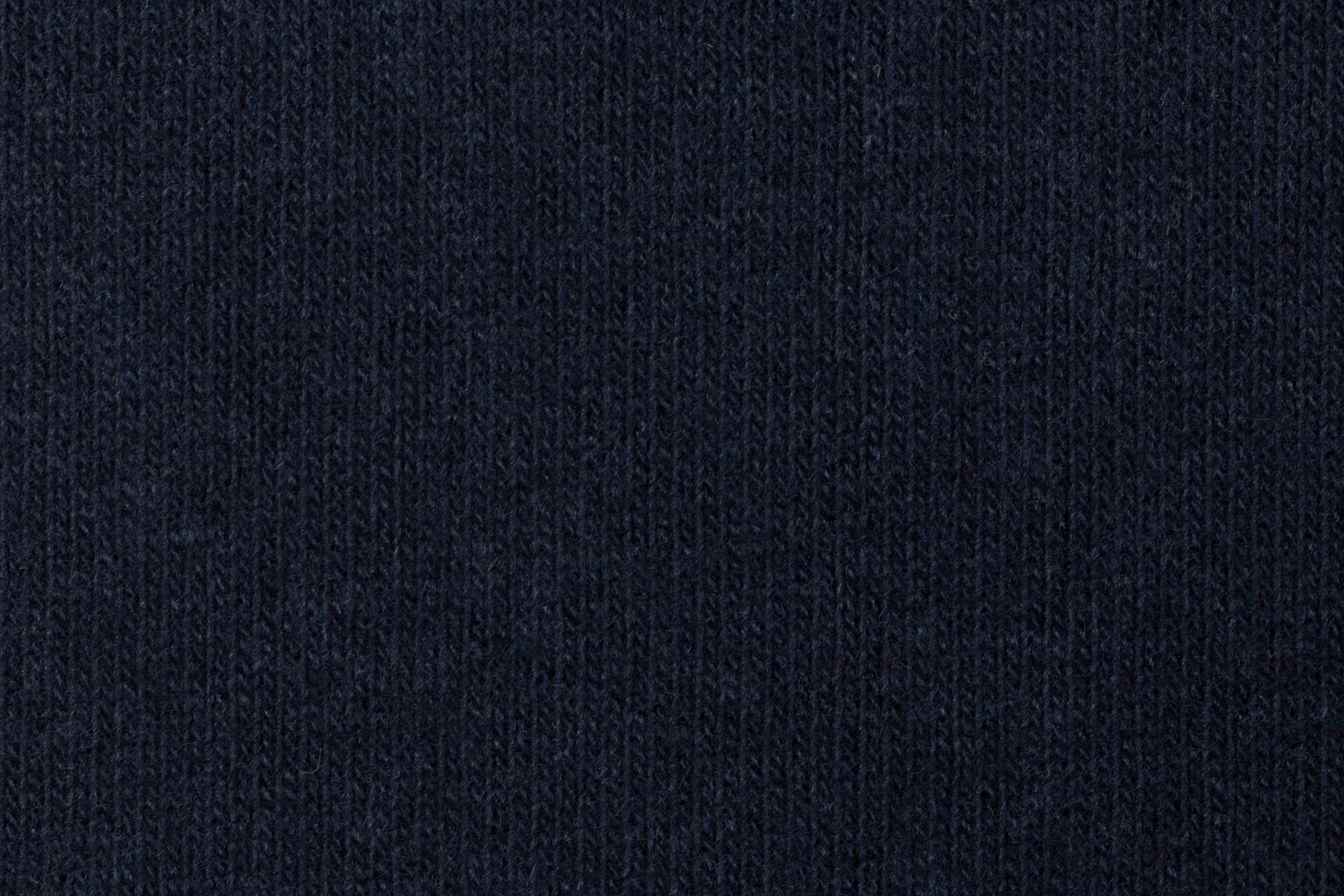 Knitted fabric Bono - brushed - plain - navy - made in Italy