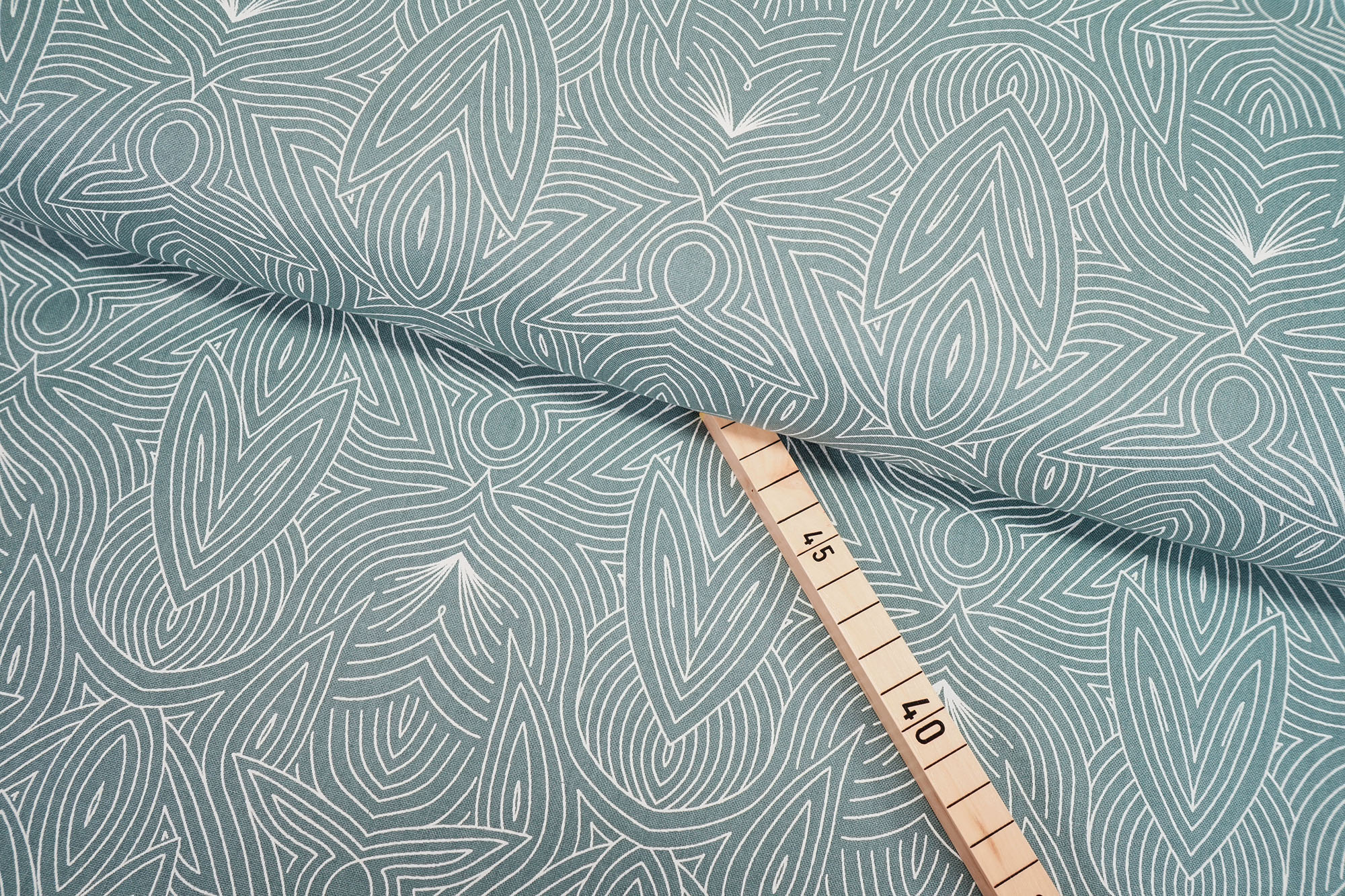 Moda • Dwell Possibility Sky • Linea • agave • Gingiber