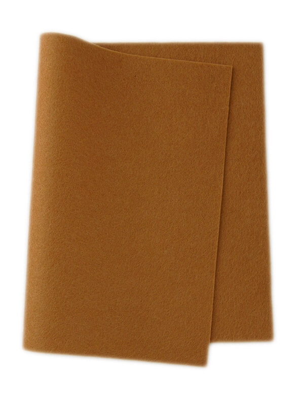 Wool felt light brown • 100 % pure wool