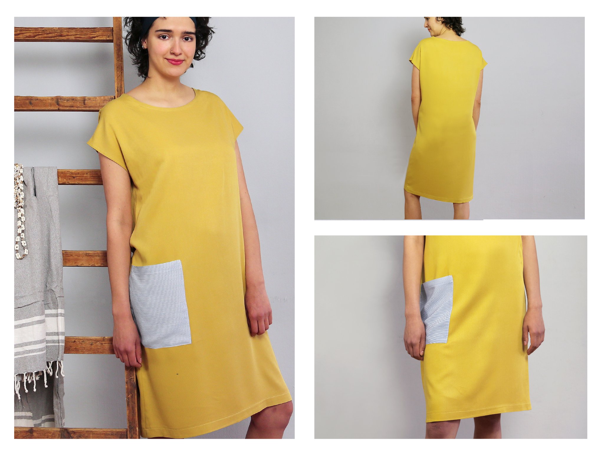 FRAU KONNI • luftiges Sommerkleid mit Tasche, Papierschnitt, weitere Ansichten