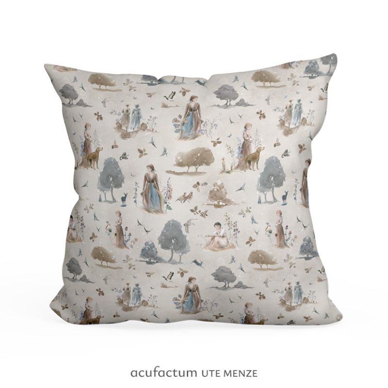 acufactum - Cotton fabric - Places of longing - Sophia Drescher