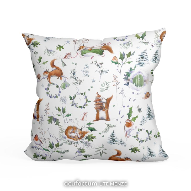 acufactum • Cotton fabric • Squirrel • Sophia Drescher