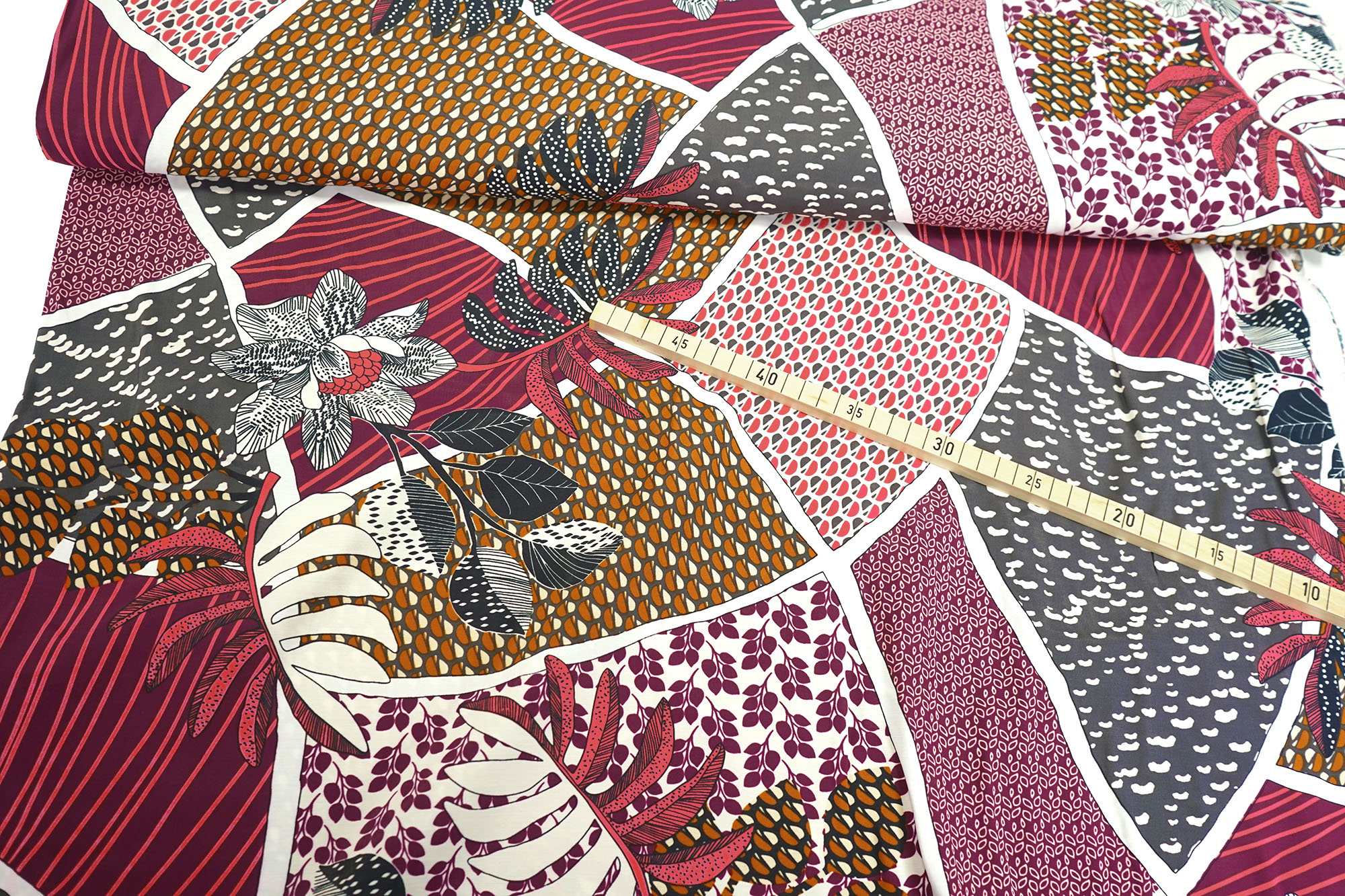 Viscose fabric - Earth Colour - sandwashed
