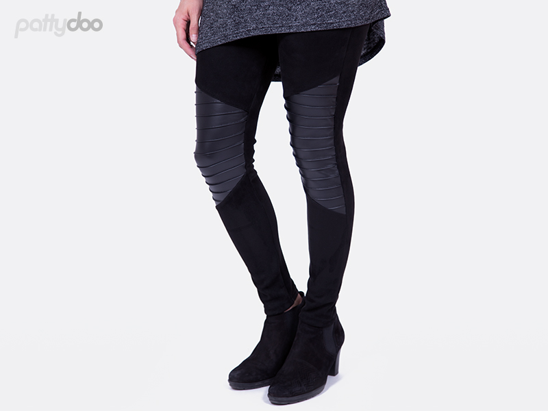 Paper Pattern Biker leggings Tara by Pattydoo