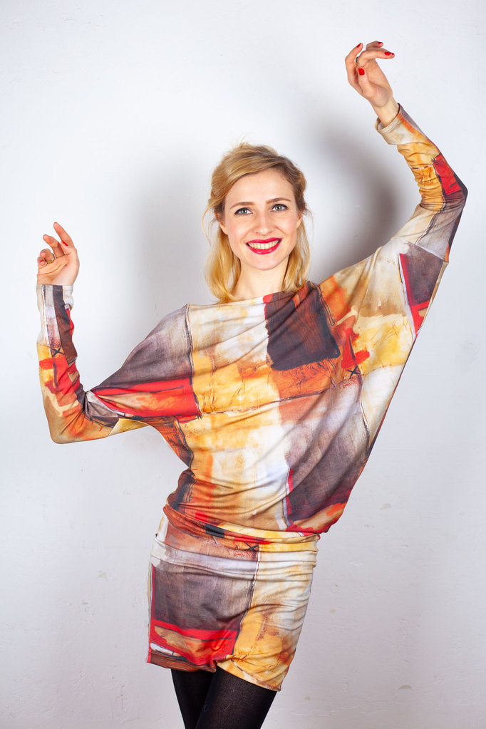 Jersey Dress Liv Ladies, Paper Pattern