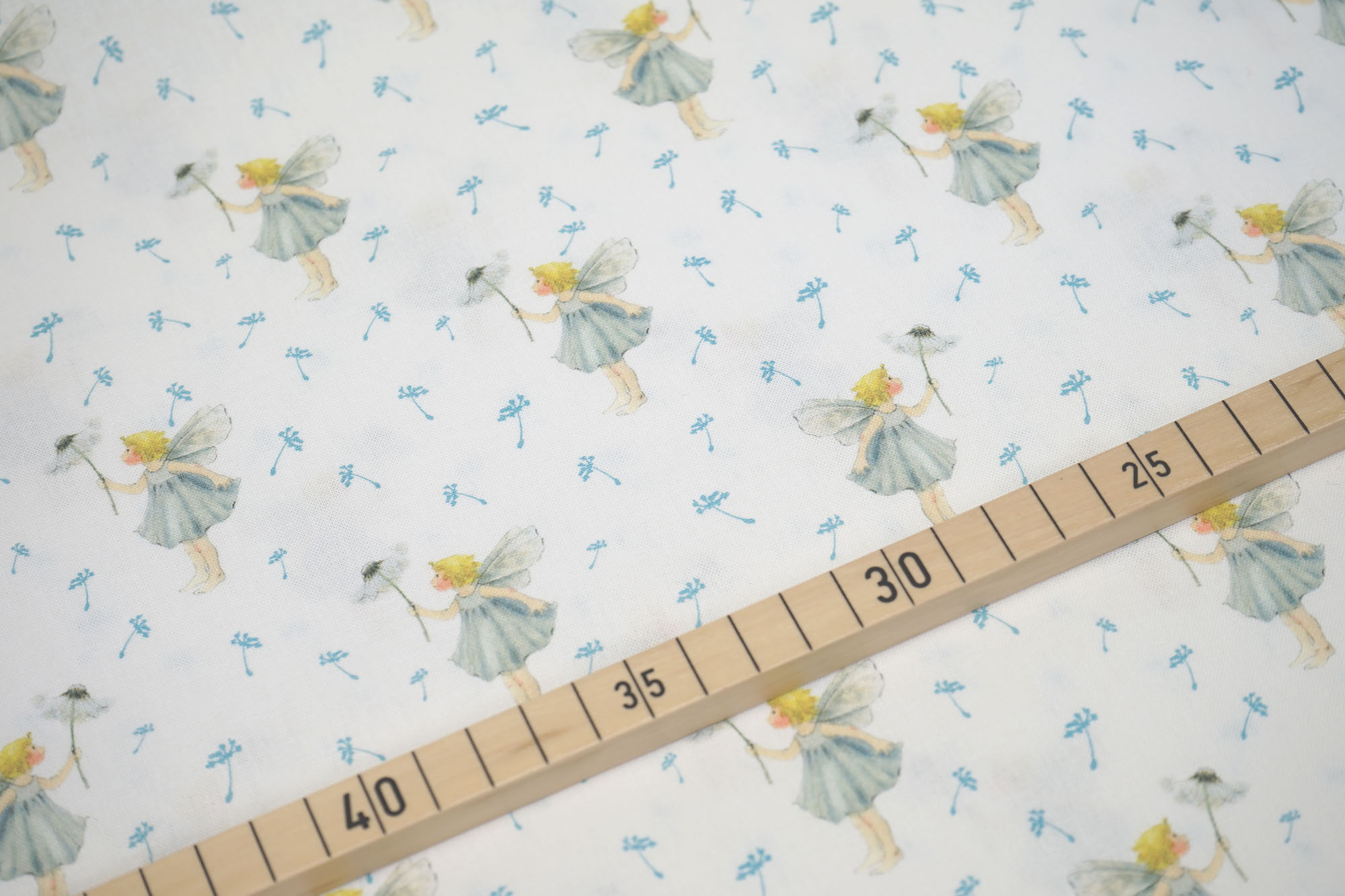 acufactum - Cotton fabric - Dandelion fairy - Daniela Drescher