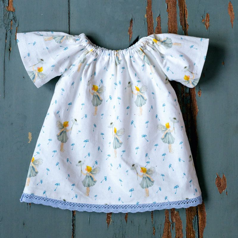 acufactum - Cotton fabric - Dandelion fairy - Daniela Drescher