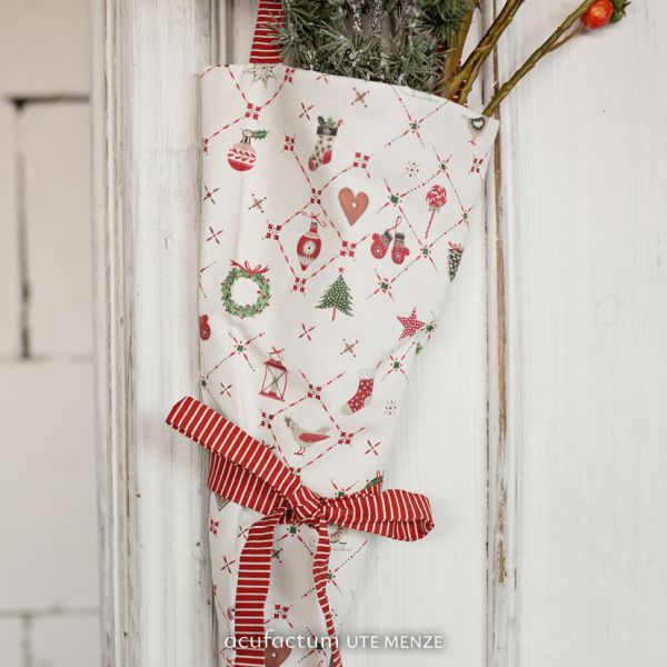 acufactum - Cotton fabric - Christmas ornaments - Kerstin Heß