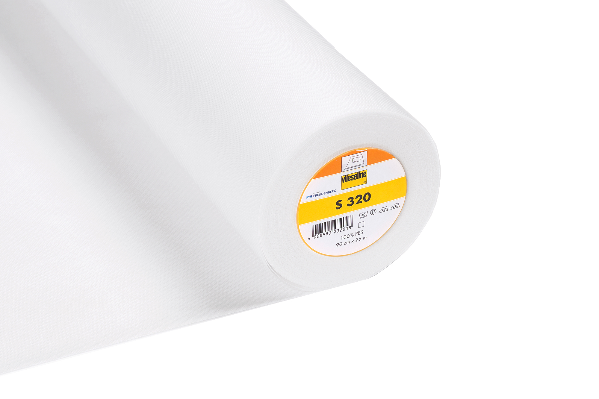 Vlieseline S 320 • fusible pelmet interlining • White