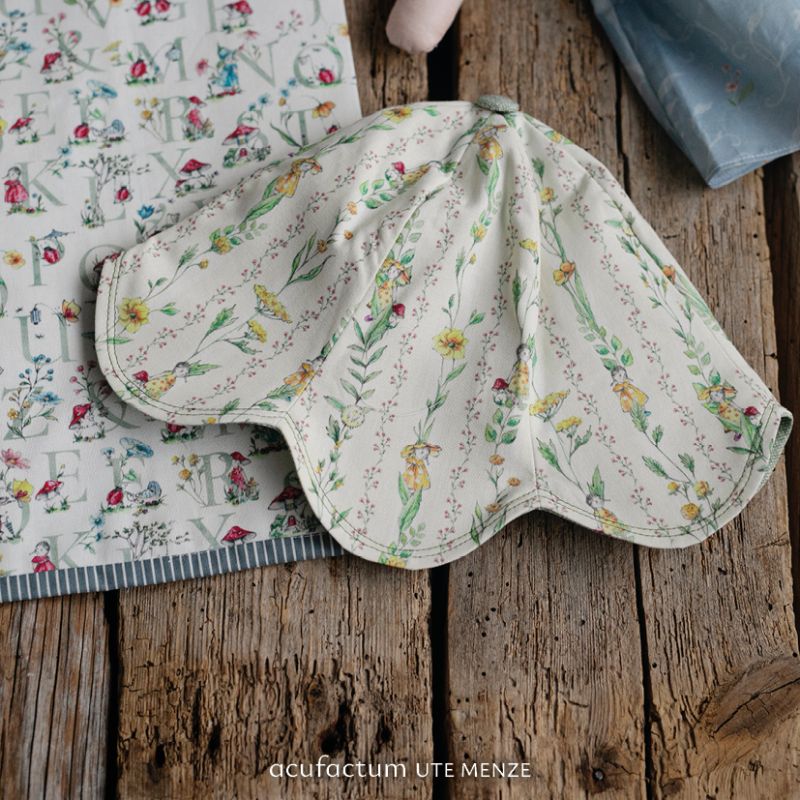 acufactum - Cotton fabric - Flower children & tendrils - Carola Gutwill