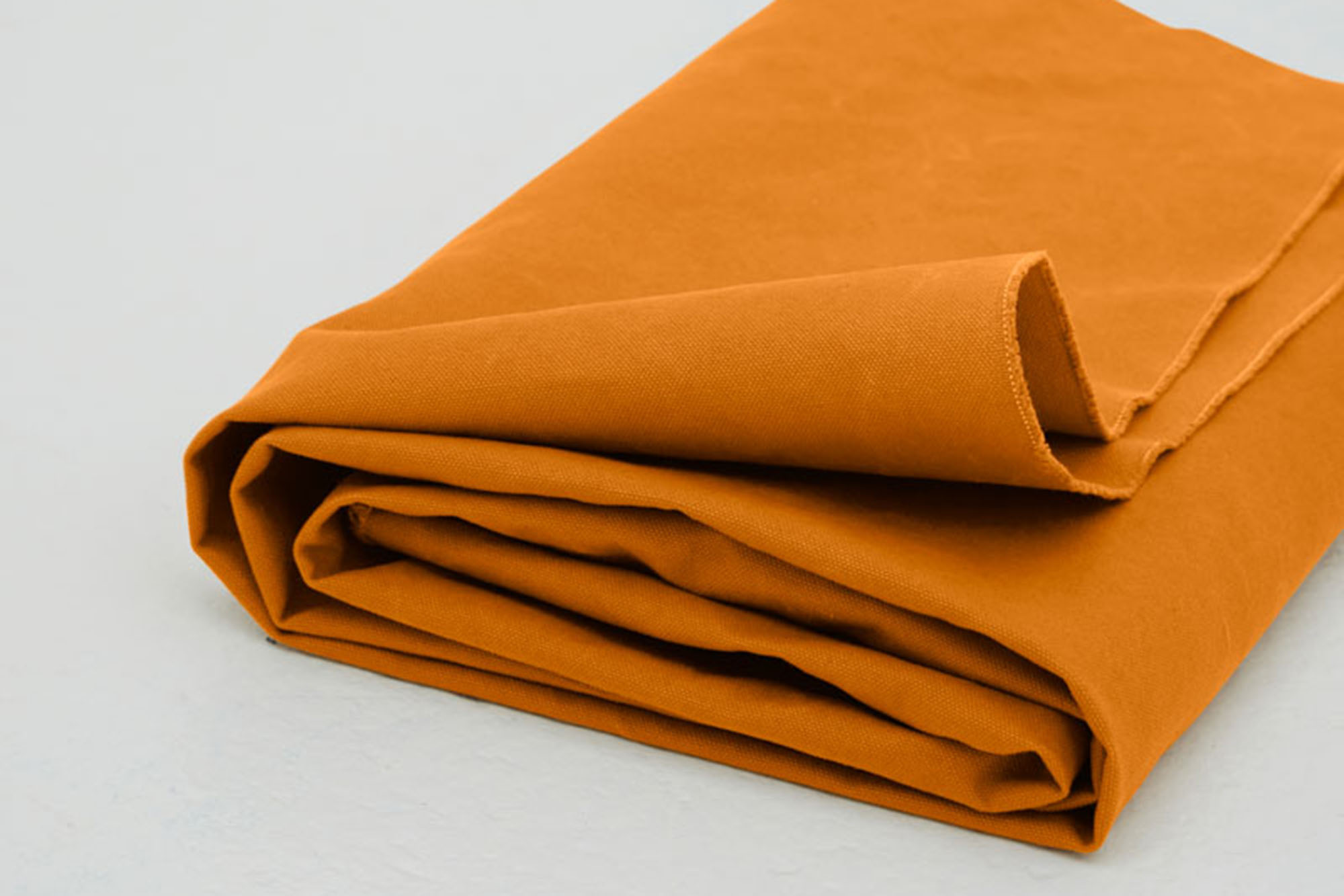 Heavy washed canvas - mind the MAKER - carrot