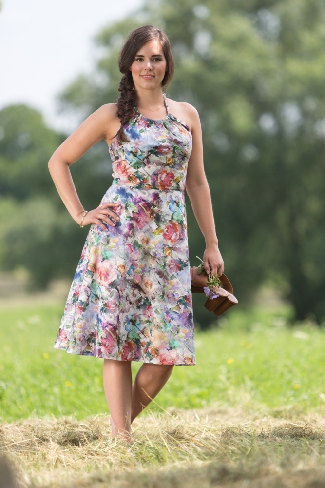 Summer Dress Aimee Ladies, Paper Pattern