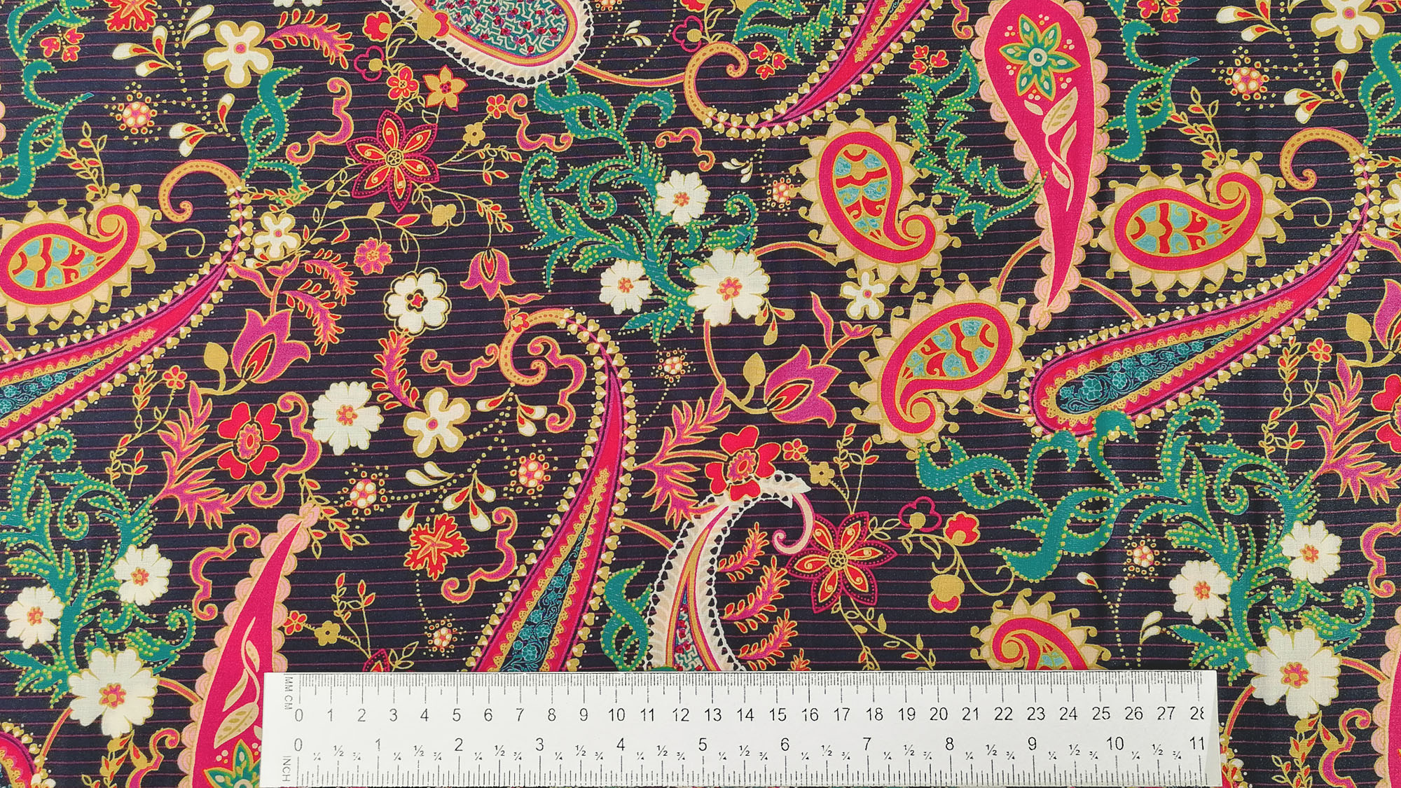 Rayon Art Gallery Nuncia Paisleys Forever Boheme by Pat Bravo