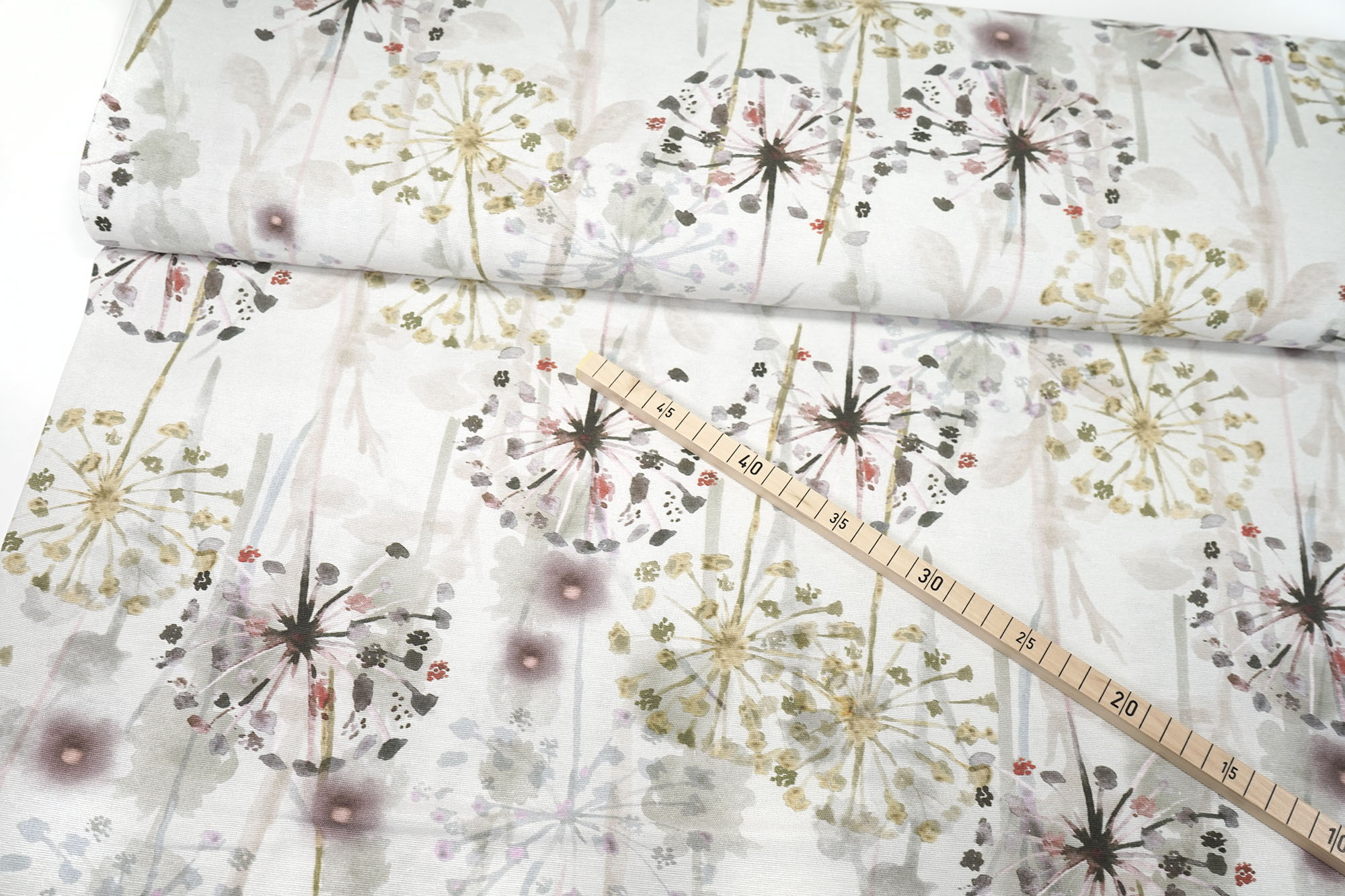 Decoration fabric - Canvas - Allium - natural