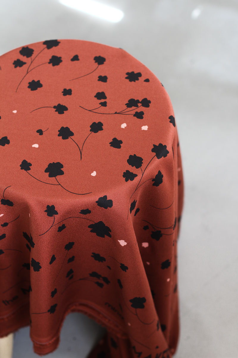 mind the MAKER - Leia Crepe - Florette Sienna - EcoVero™ - Viscose crepe