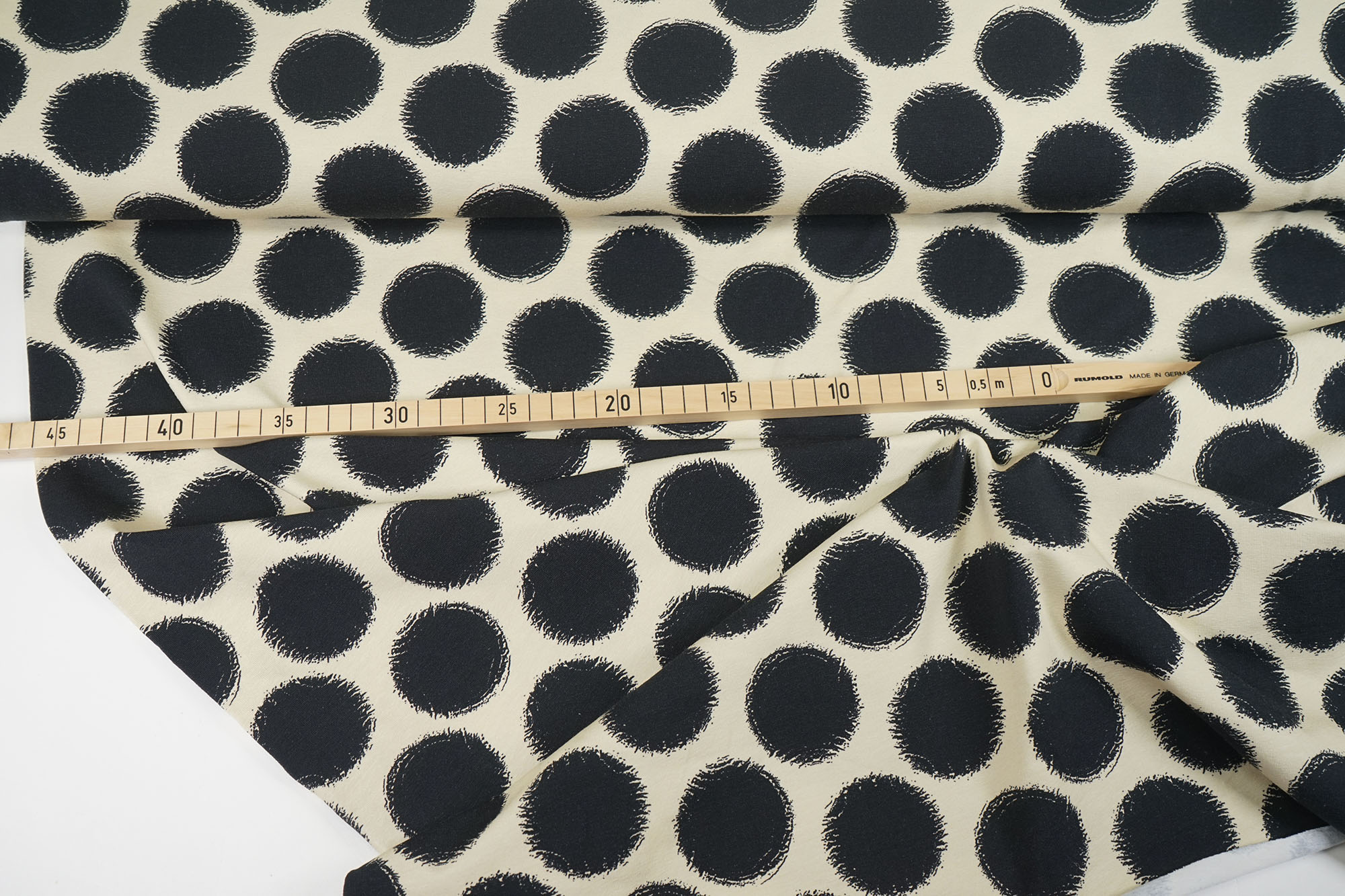 Cotton jersey - Big Black Dot - Stenzo
