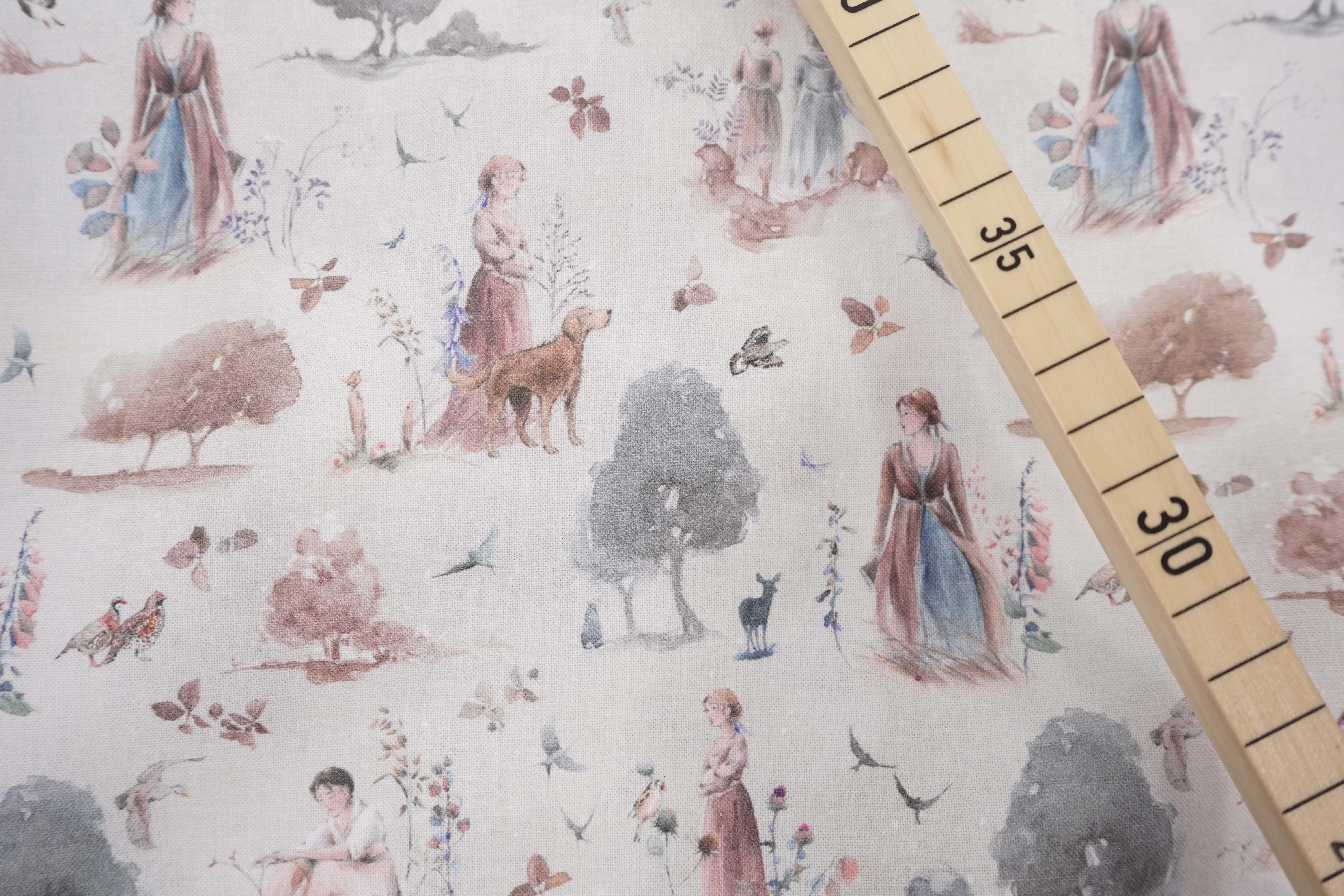 acufactum - Cotton fabric - Places of longing - Sophia Drescher
