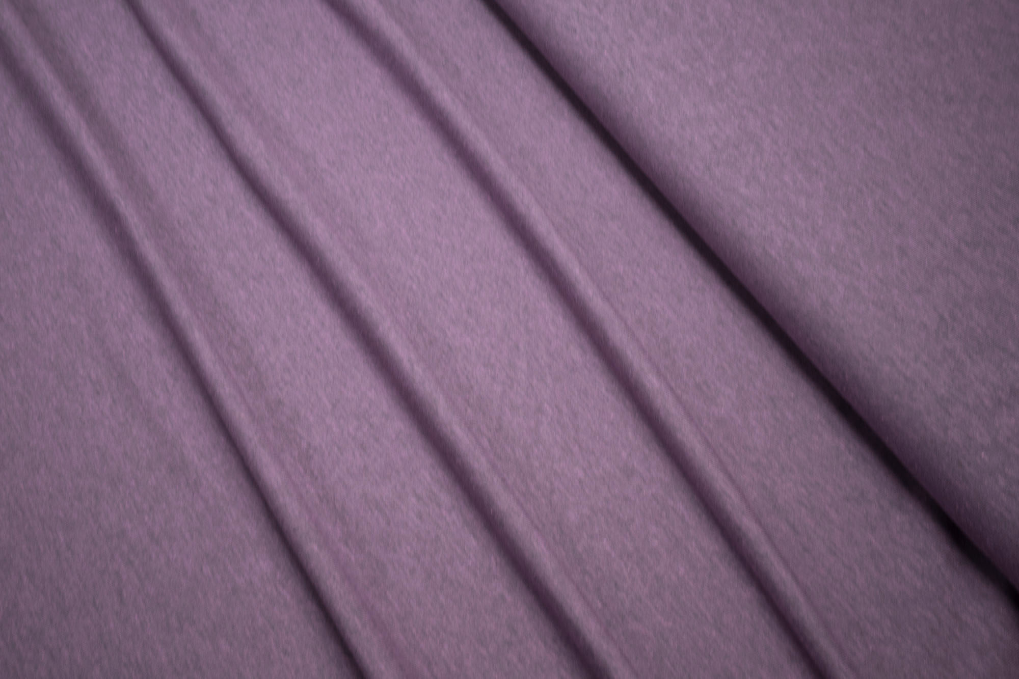 Jersey Black Yarn aubergine Cotton Jersey Knit Fabric flecked